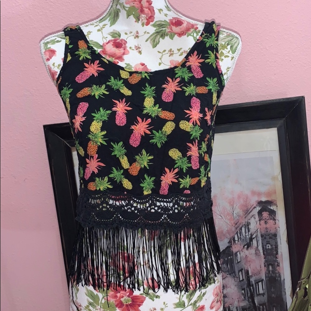 Pineapple Crop Top